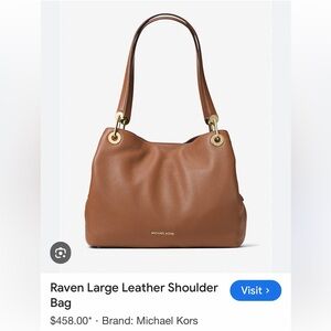 Michael Kors Raven Large Shoulder Bag